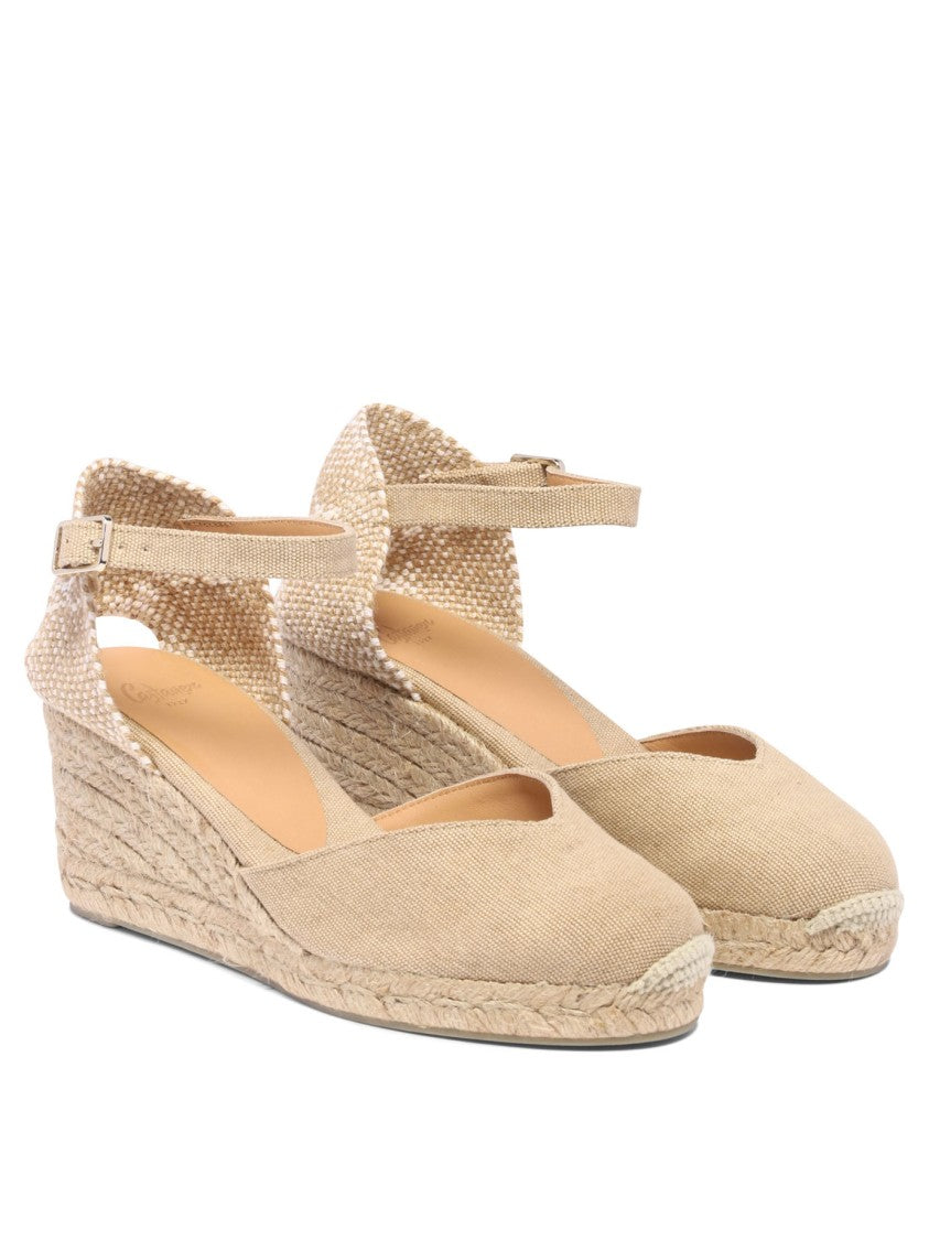Castaner Wedge Espadrilles With Braided Jute And Ankle Strap