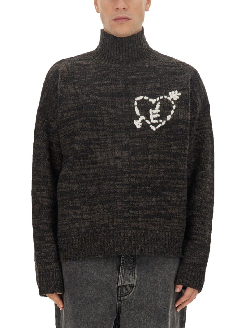 Études High Neck Merino Wool Sweater