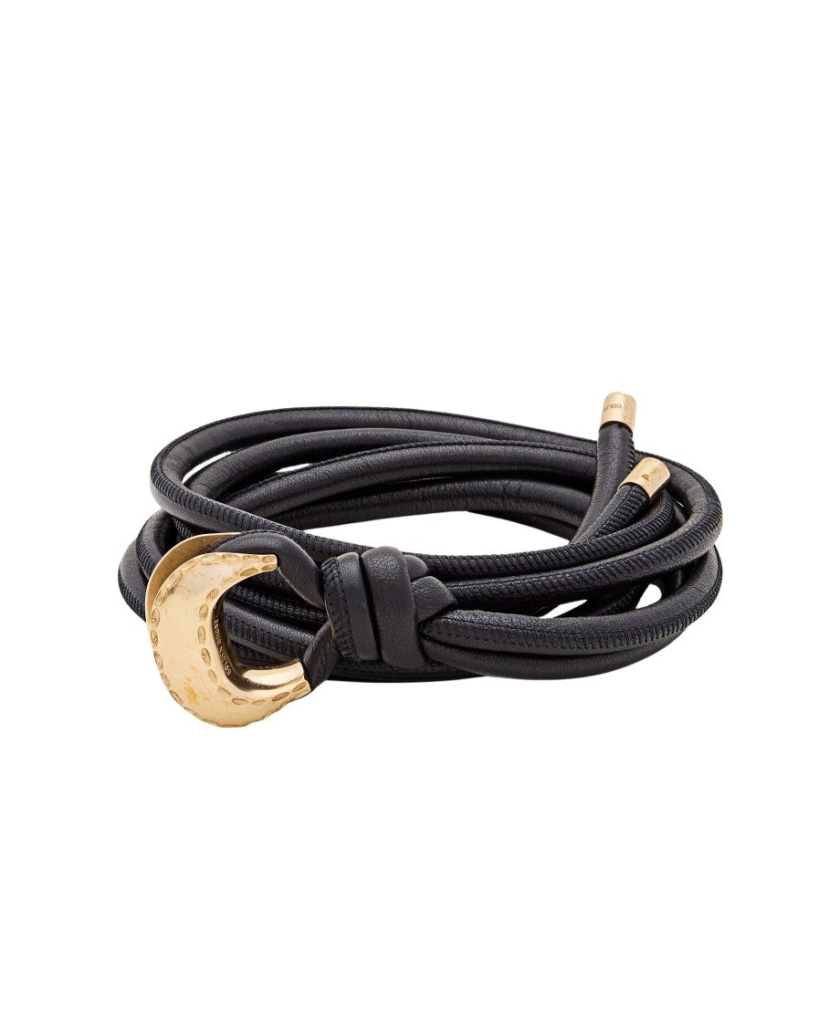 Golden Goose Nappa Leather Tubular Belt