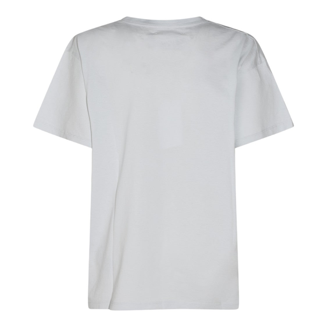 Maison Margiela Relaxed Fit White T-Shirt With Vintage Distressed Print