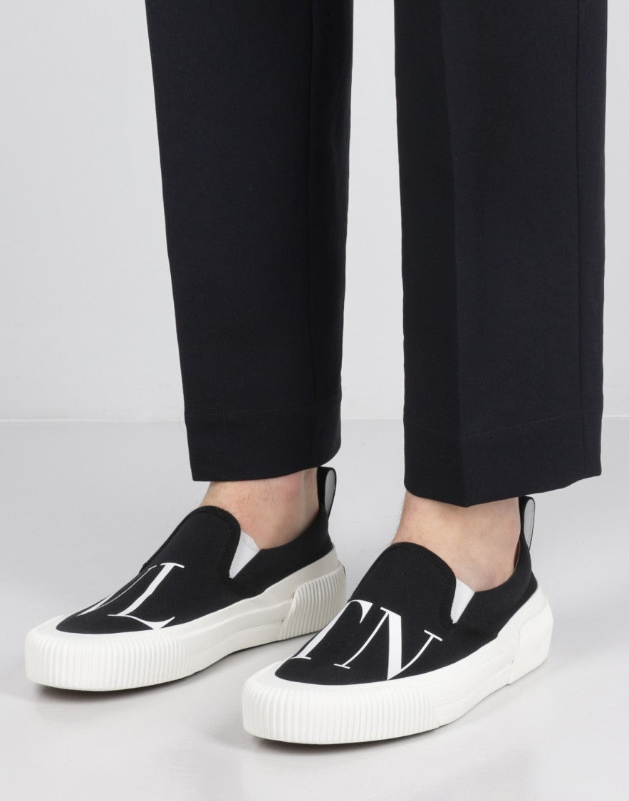 Valentino Vltn Logo Slip On Sneakers
