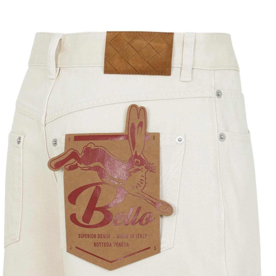 Bottega Veneta Classic Five-Pocket Denim Jeans With Straight Leg Cut