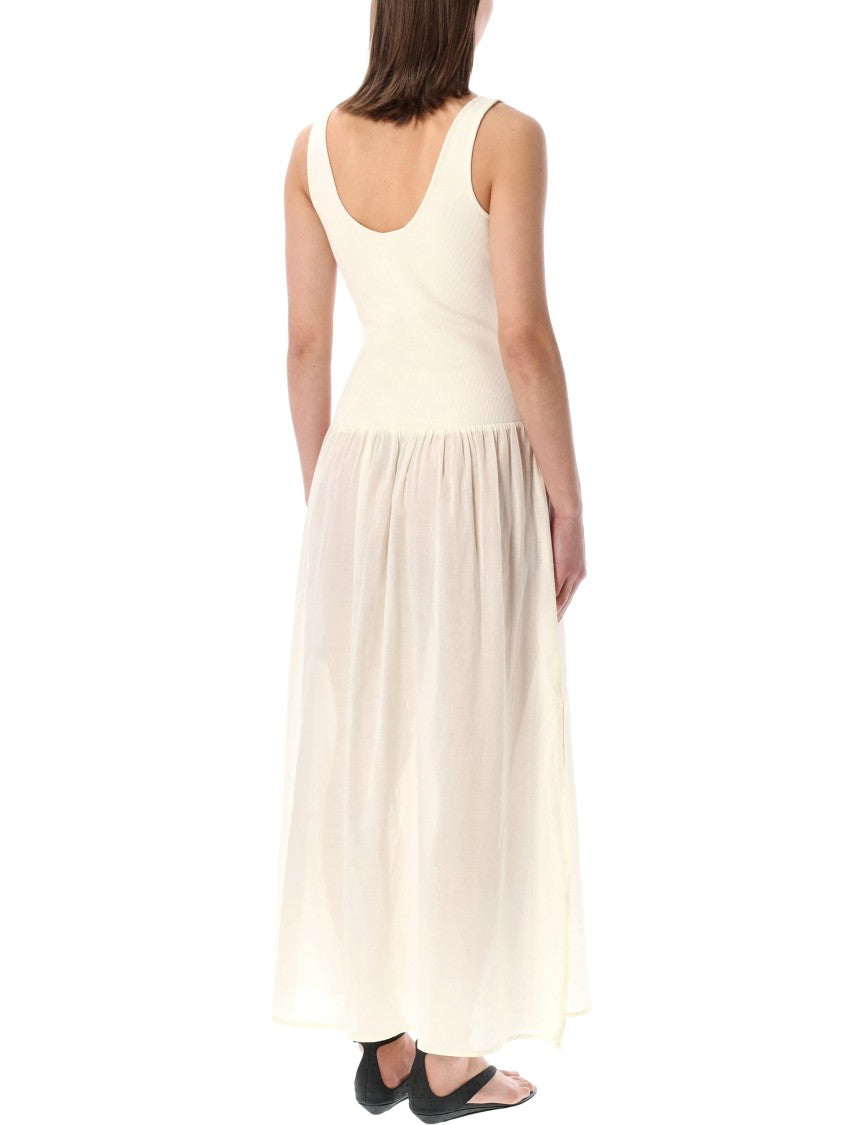 Sessùn Solao Ballerina Viscose Cotton Maxi Dress