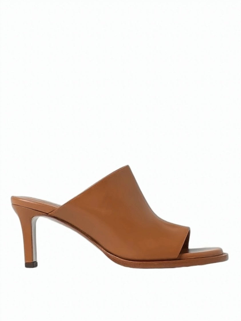 Tod's Calf Leather Mule-Style Pump With Open Toe