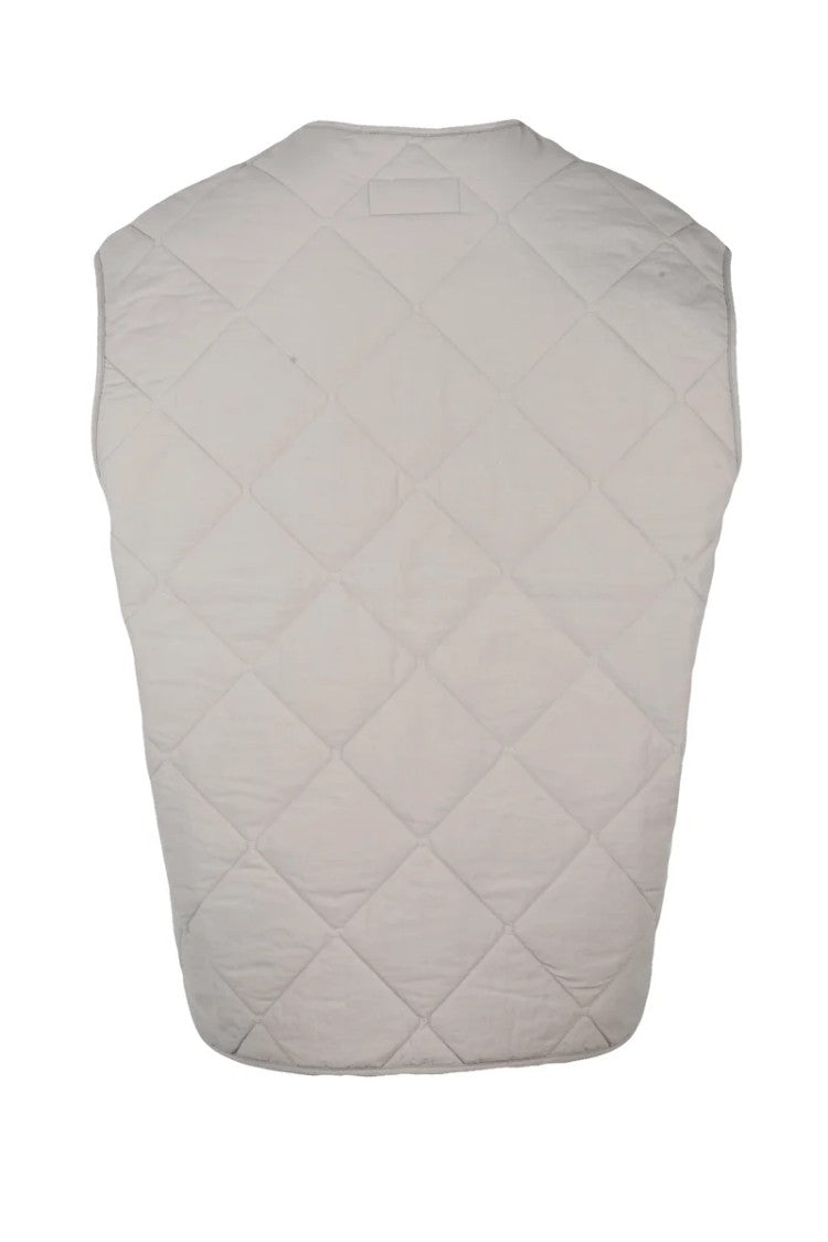 Calvin Klein Jeans Beige Polyamide Men Zip Vest
