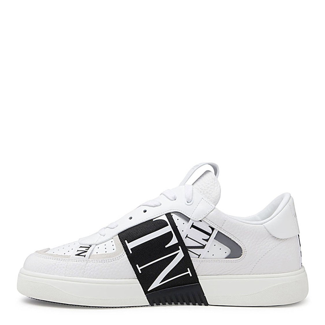 Valentino Garavani White Vl7n Leather Sneakers