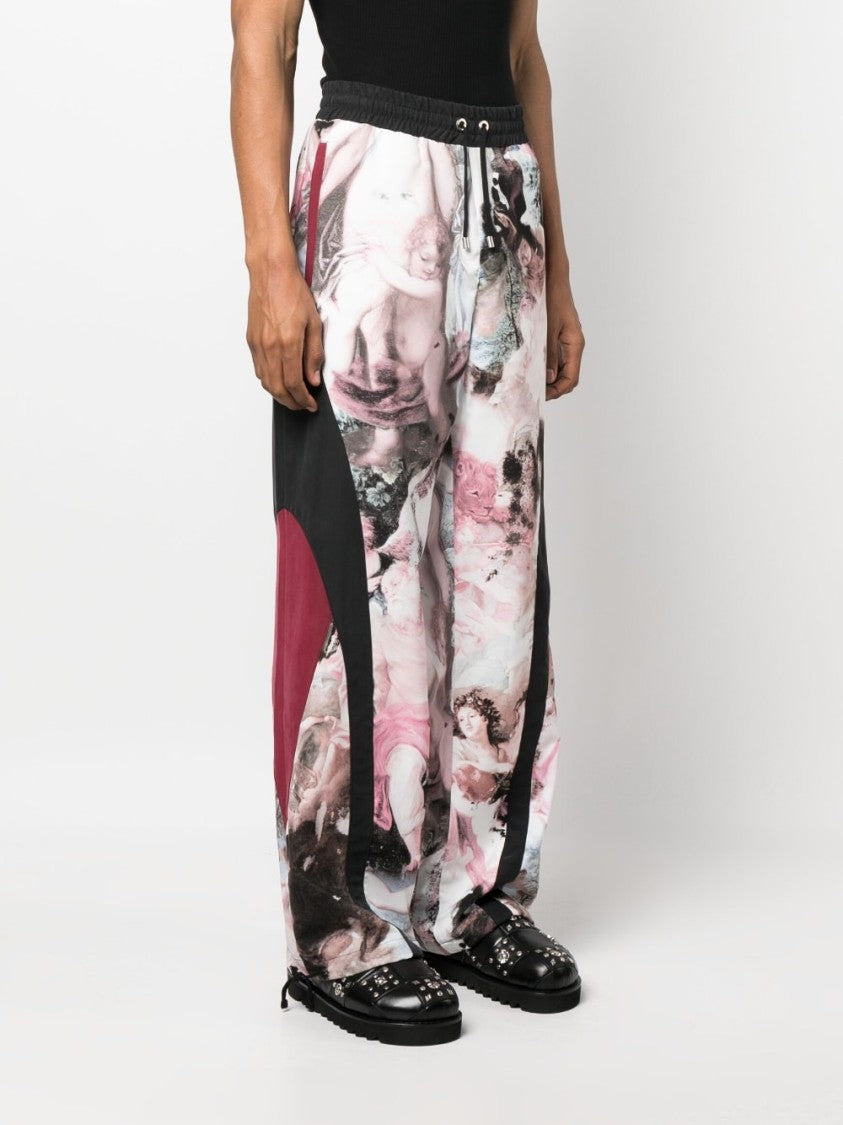 Balmain Pastel-Print Track Pants