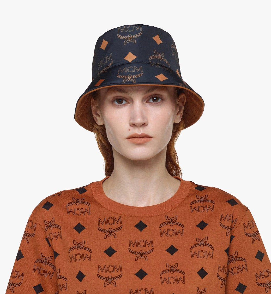 Mcm Reversible Cotton Bucket Hat