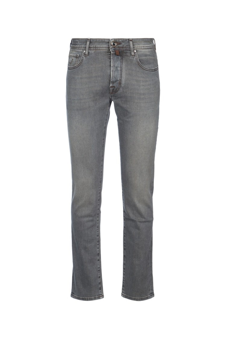 Jacob Cohen Faded Grey Wash Jeans