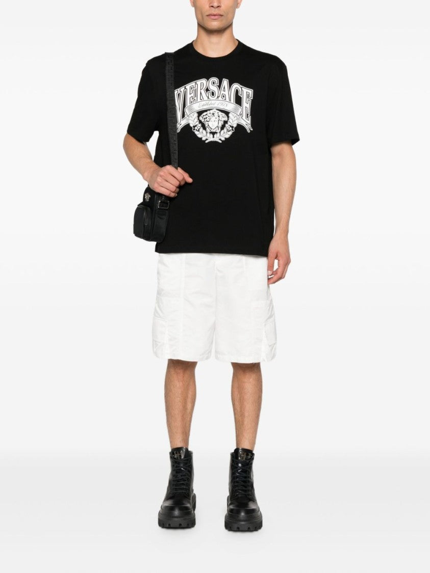 Versace T-Shirts And Polos Black