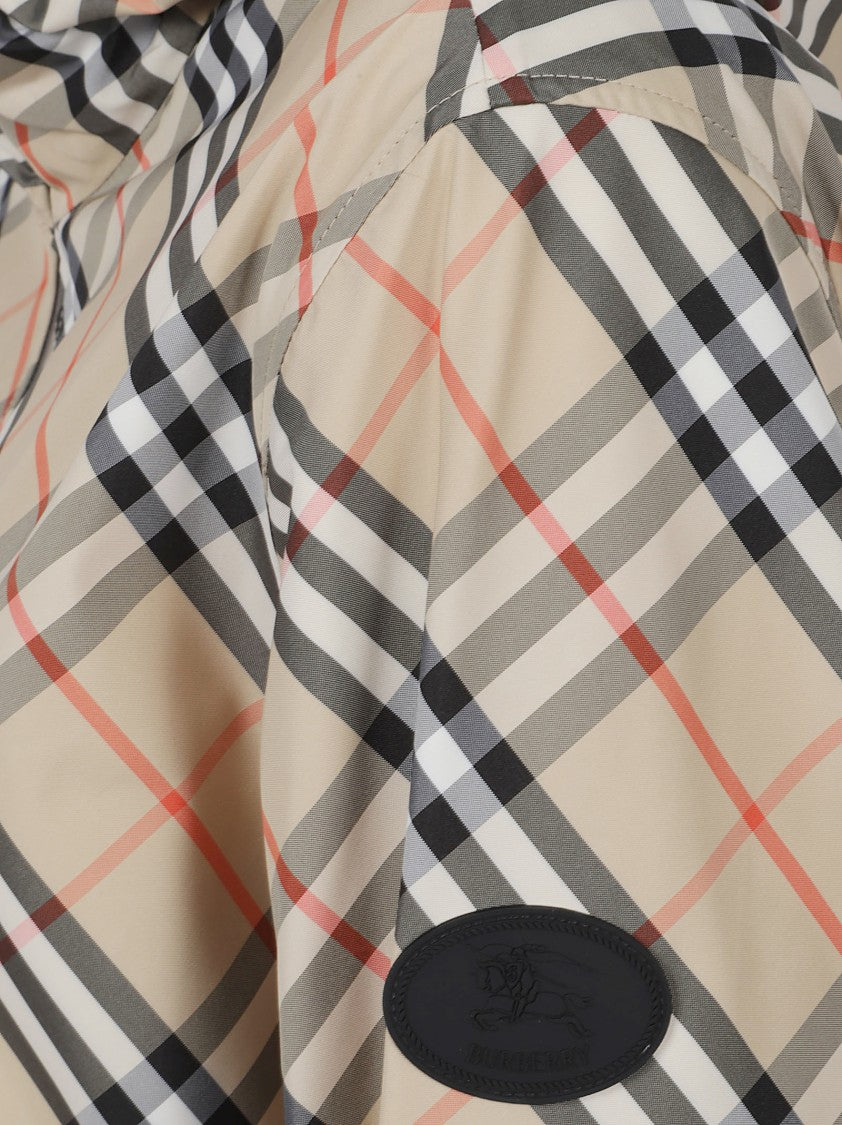 Burberry Multicolor Wool Checked Jacket