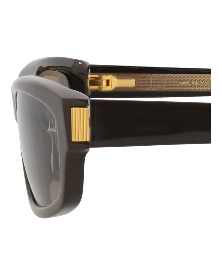 Dunhill Square-Frame Recycled Acetate Sunglasses