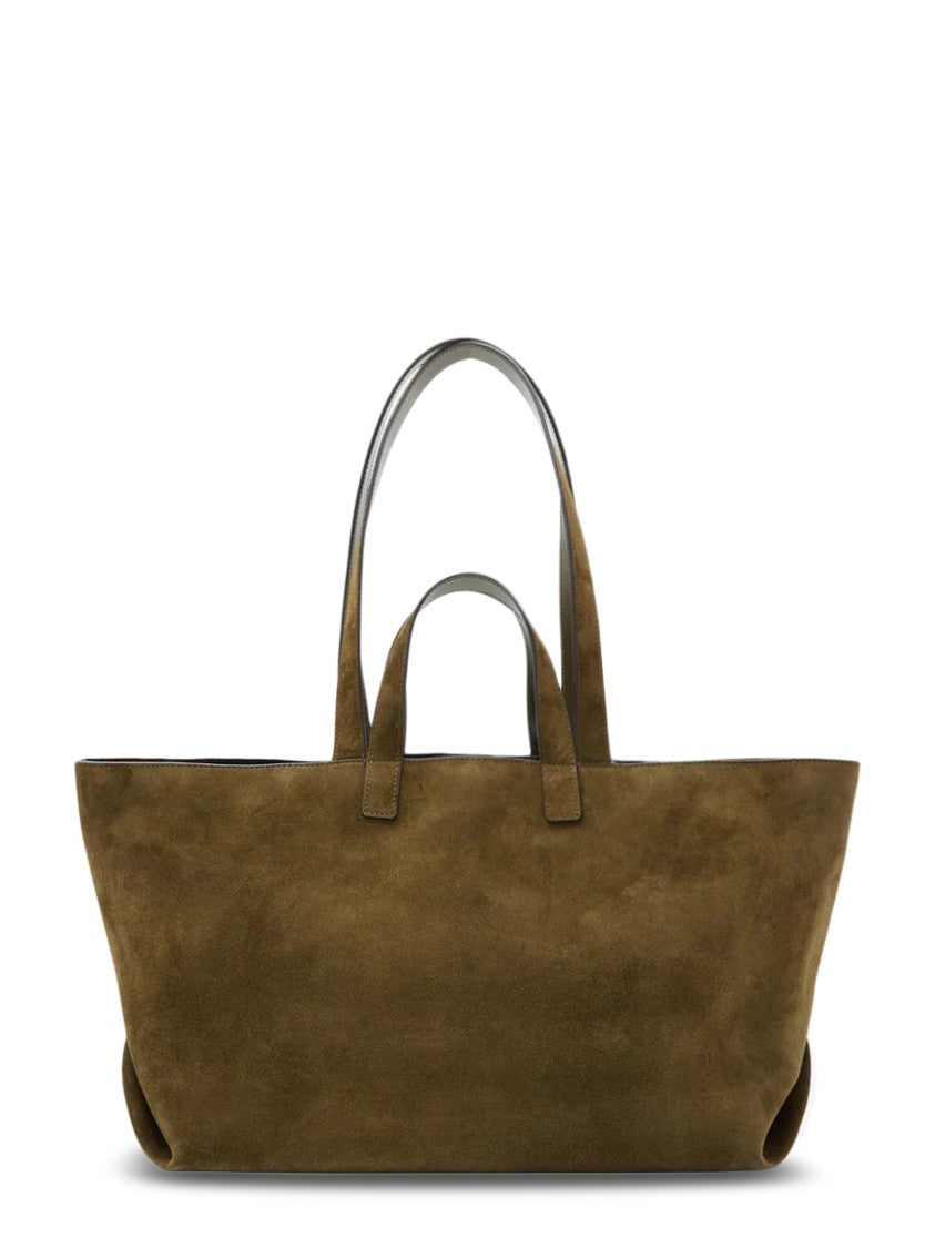 A.P.C. Rectangular Suede Tote Bag With Dual Straps