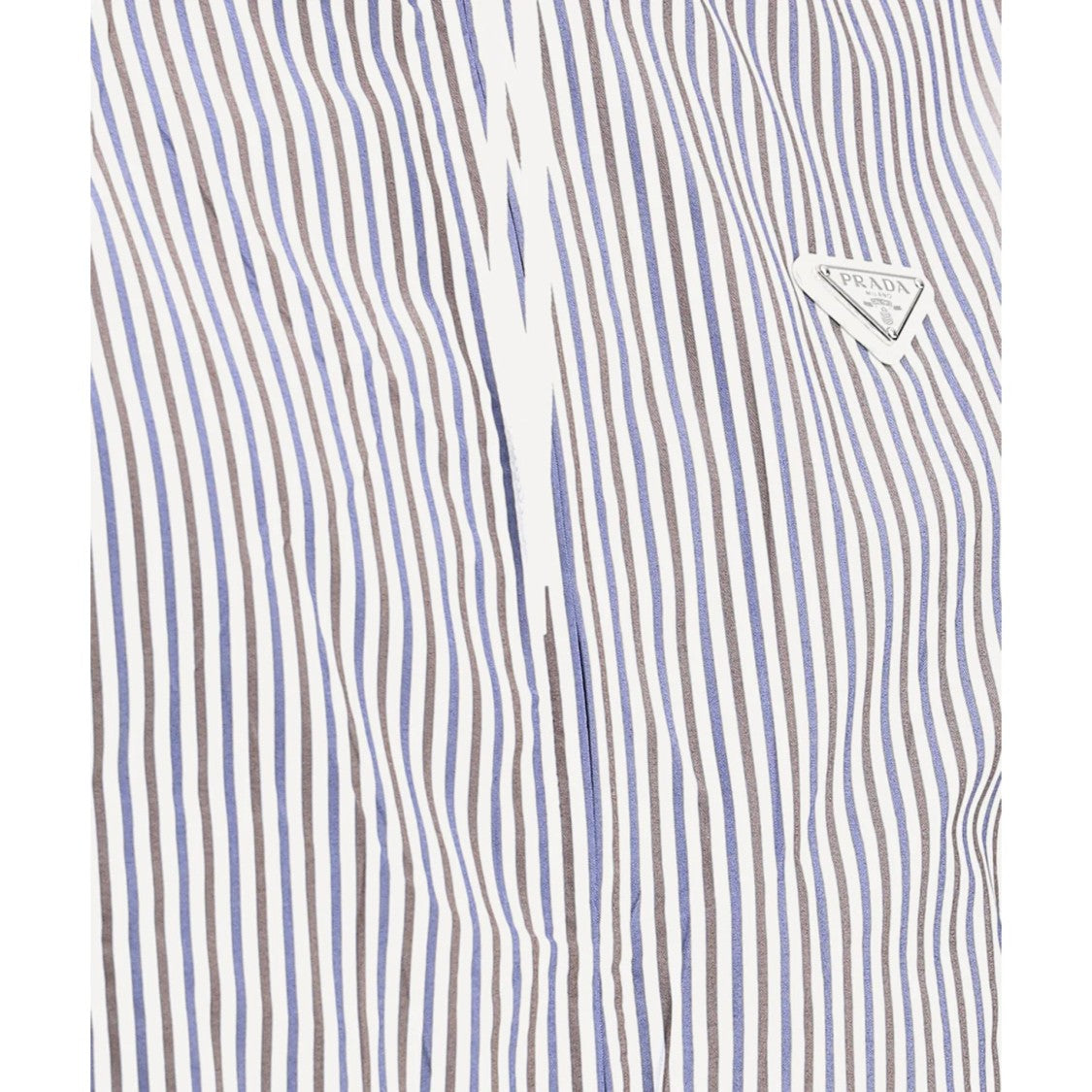 Prada Striped Hooded Jacket