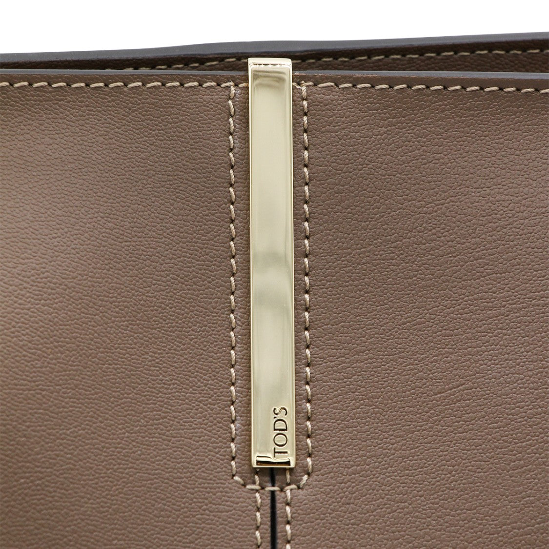 Tod's Brown Leather Top Handle Bag