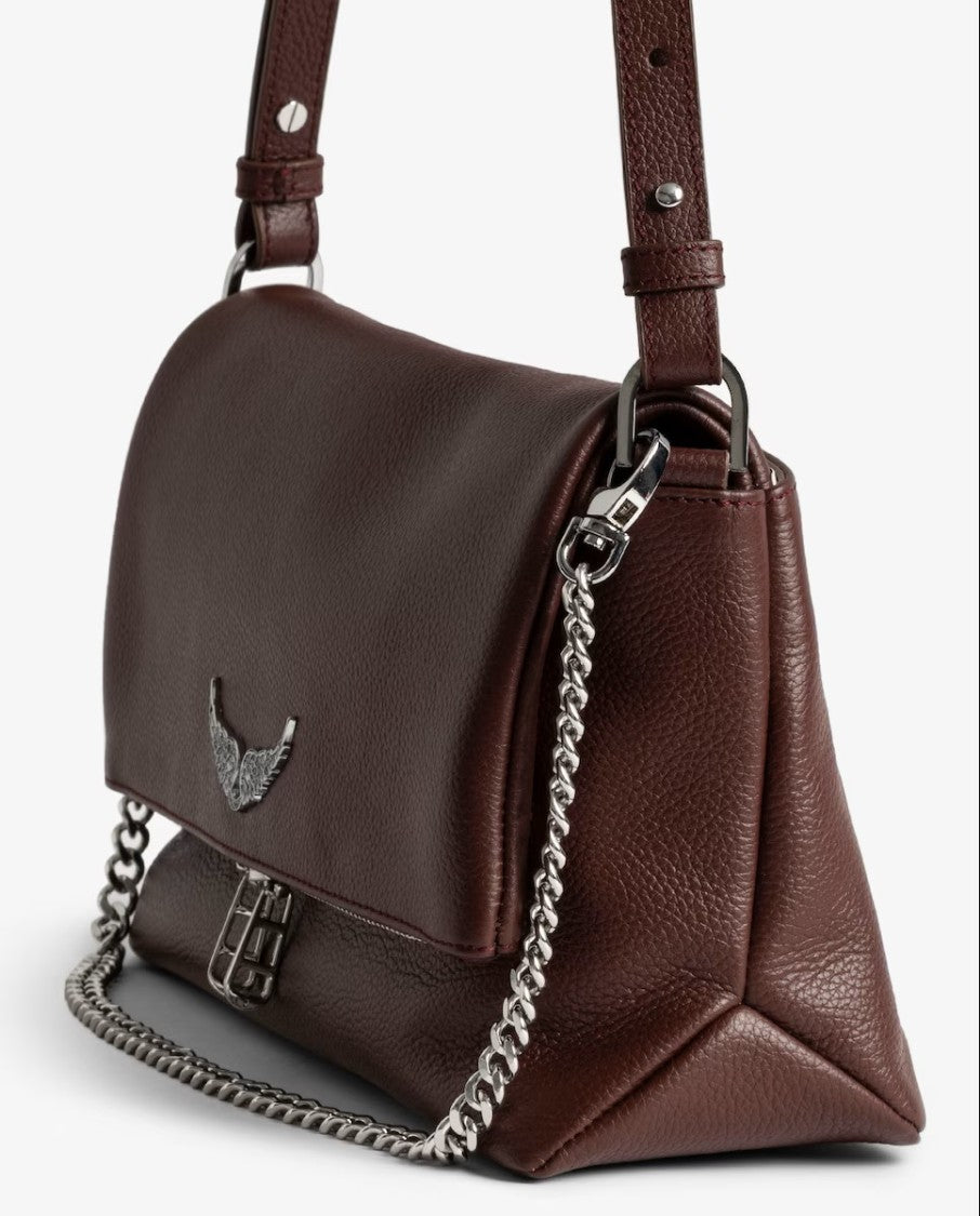 Zadig & Voltaire Rocky Ii Grained Leather Handbag
