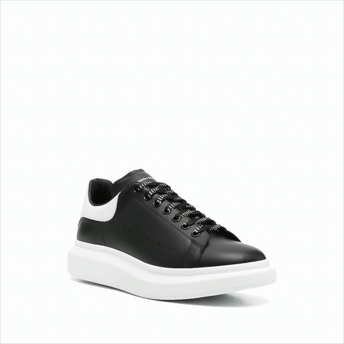 Alexander Mcqueen Calfskin Leather Sneakers With Rubber Sole