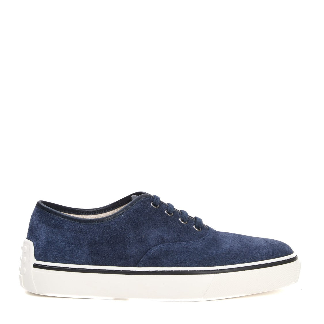 Tod's Cassetta Suede Blue Sneakers