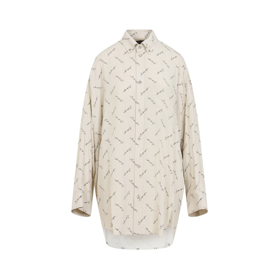 Balenciaga Relaxed Fit Long Sleeve Shirt