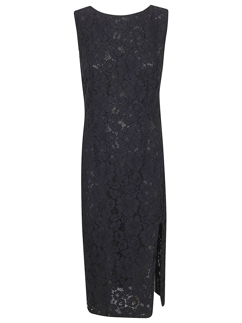 Pinko Luxurious Draped Blend Fabric Dress