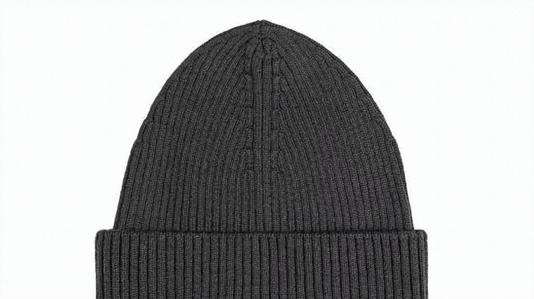 Our Legacy Ribbed Wool Beanie With Folded Cuff