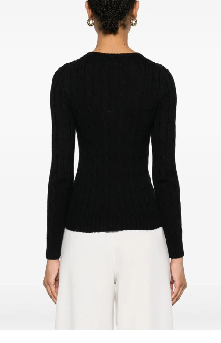 Polo Ralph Lauren Cable Knit Cotton Crewneck Sweater