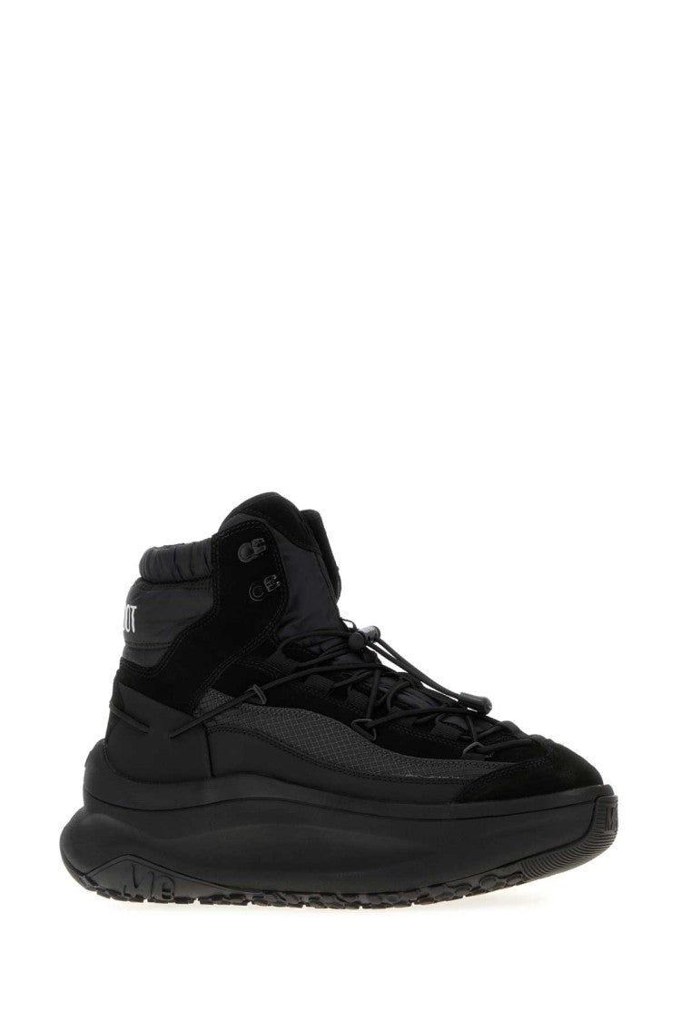 Moon Boot Black Fabric Moon247 Sneakers