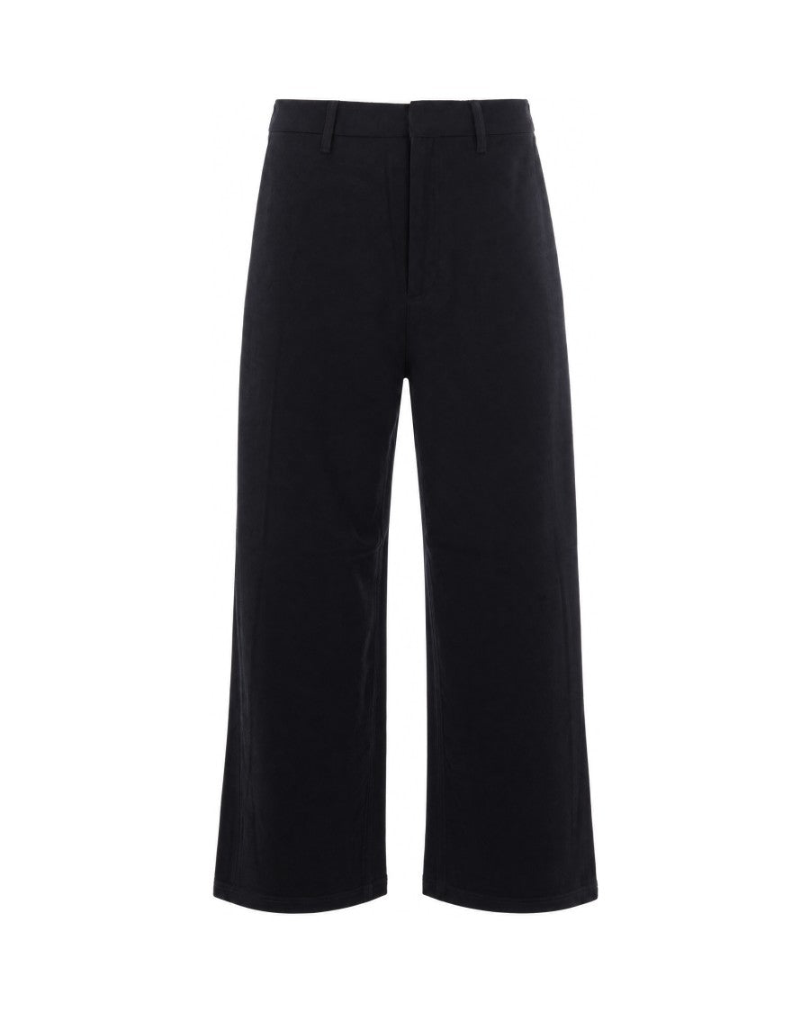 Arte Antwerp Wide-Leg Pleated Pants In Wool-Viscose Blend