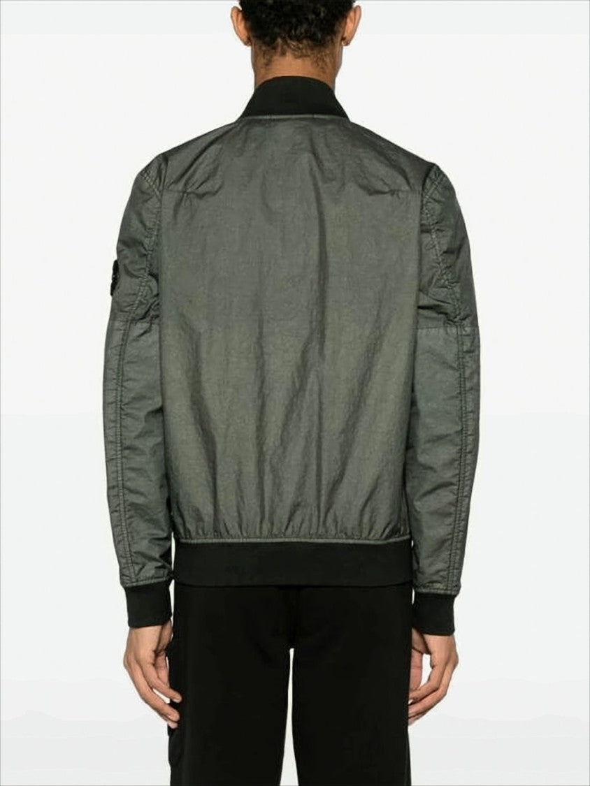 Stone Island Lightweight Grey Polyamide Jacket