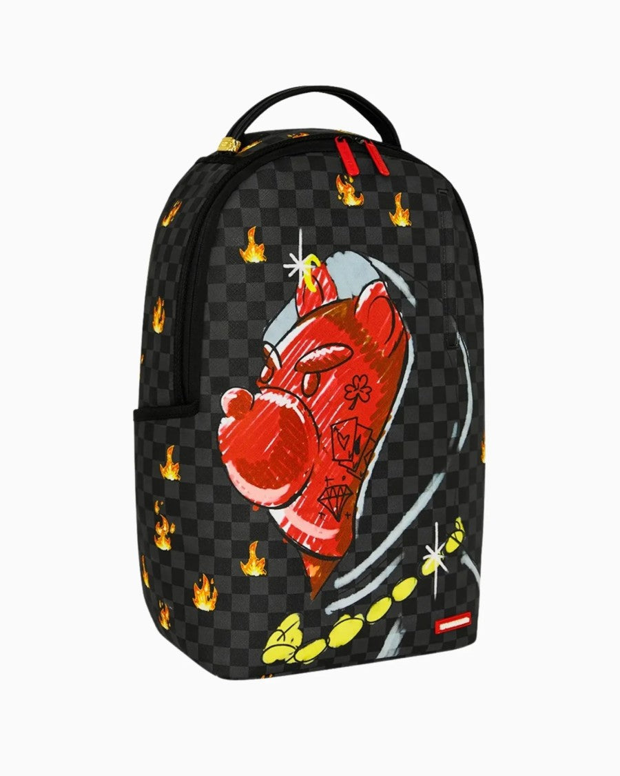 Sprayground Black Diablo Sketchy Hoodie