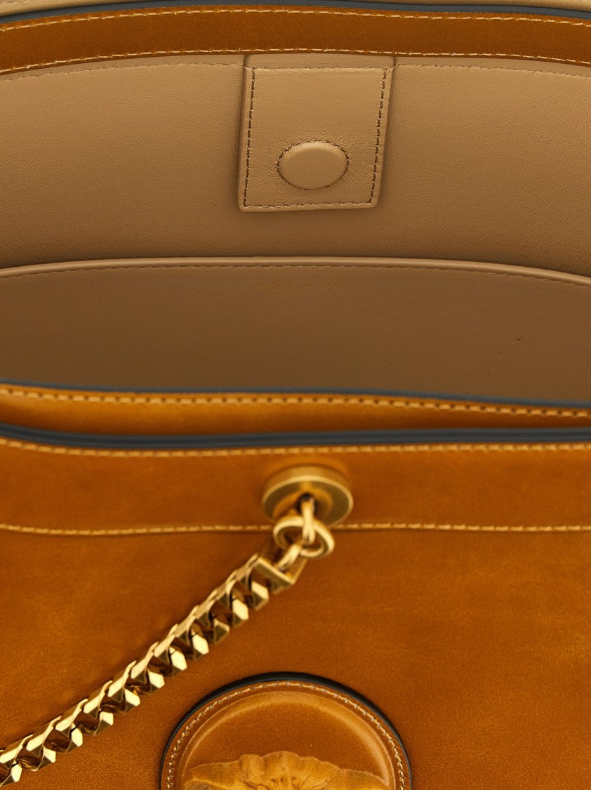 Versace 'Pivot' Small Bucket Bag