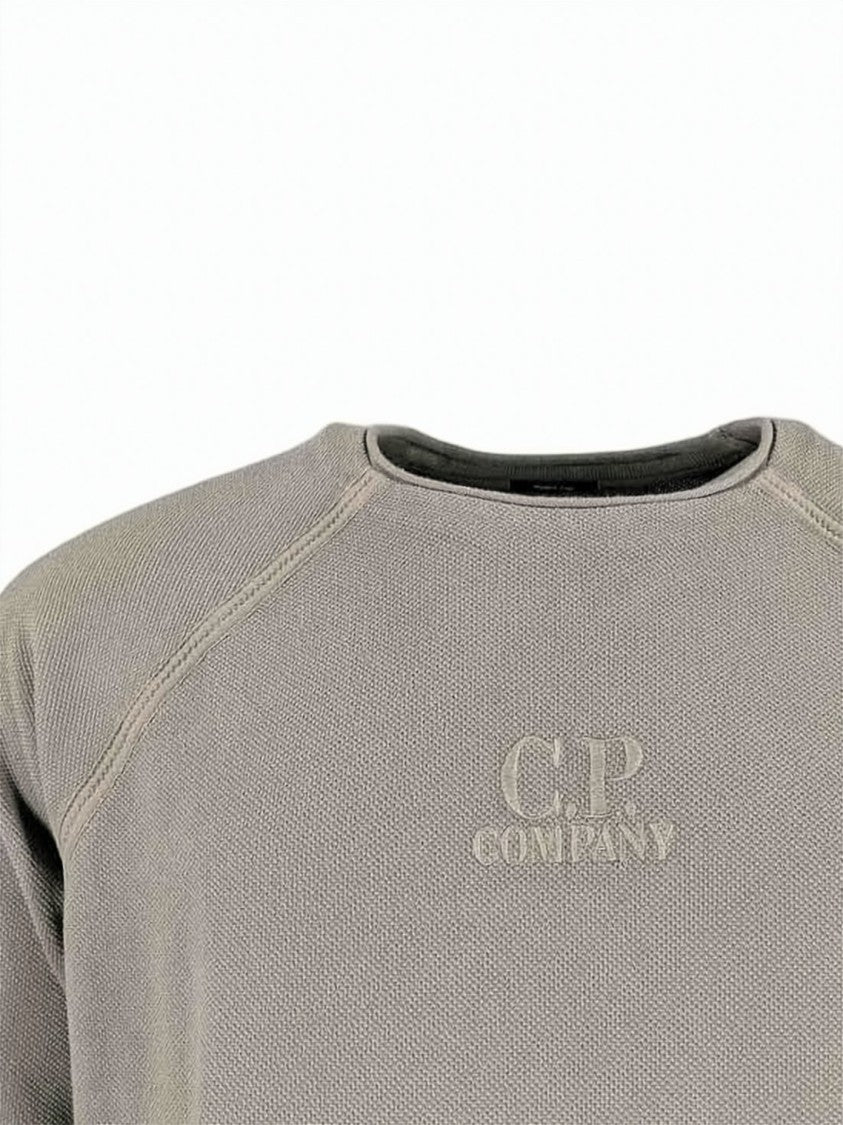 C.P. Company Textured Cotton Long Sleeve Top