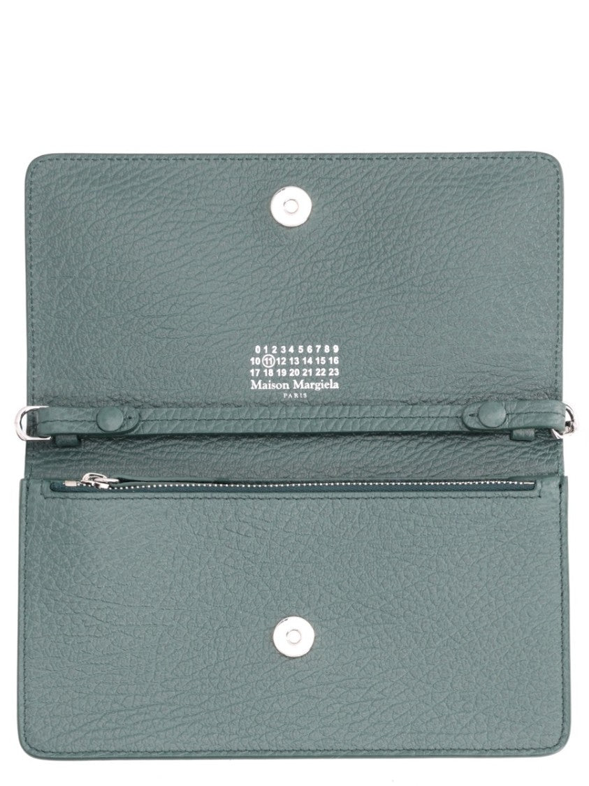 Maison Margiela Four-Stitch Chain Rectangular Wallet