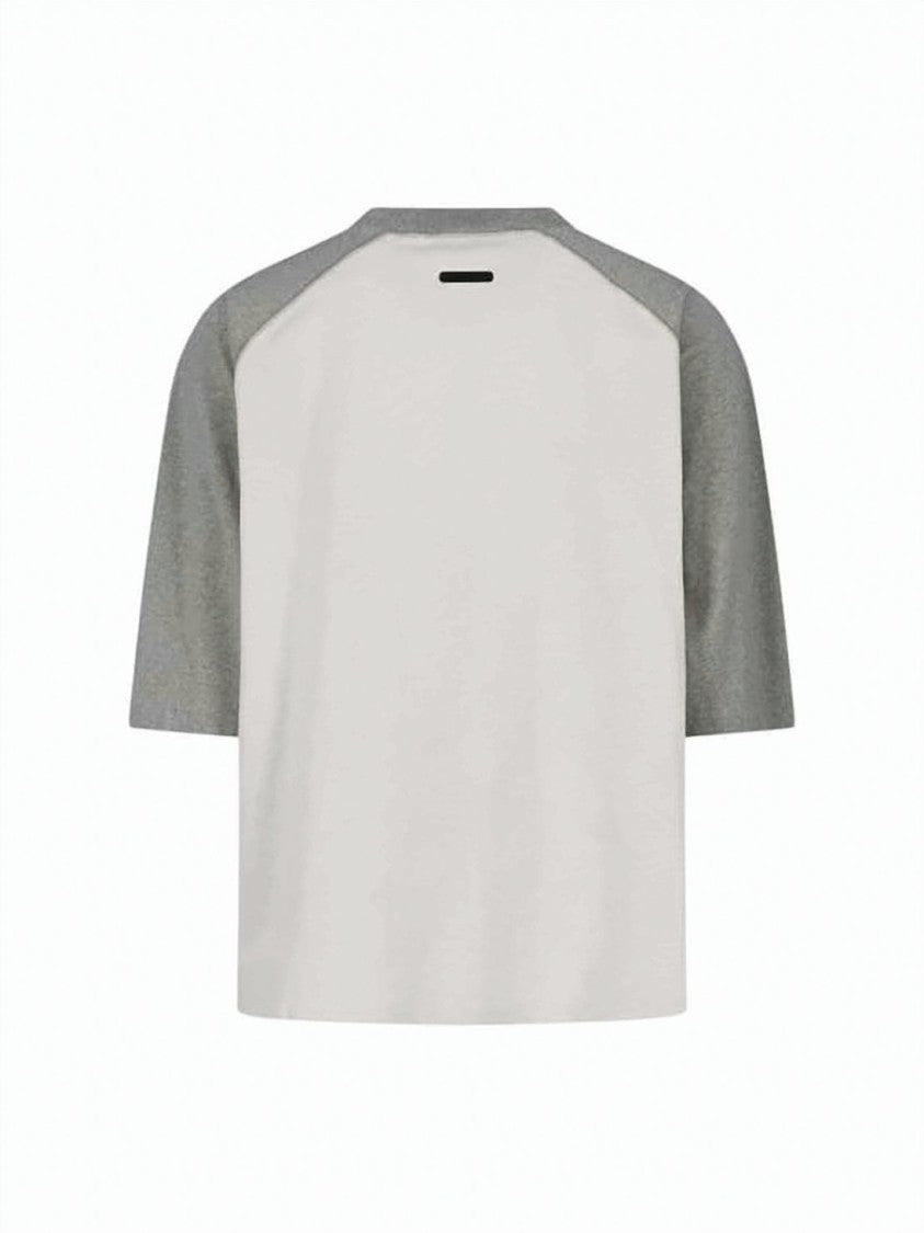 Fear Of God Raglan Sleeve T-Shirt With Contrasting Detail
