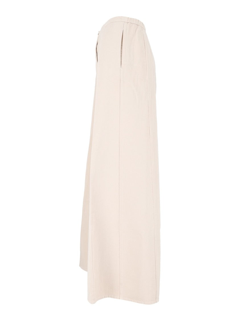 Forte Forte Fluid Twill Wide-Leg Cotton Pants