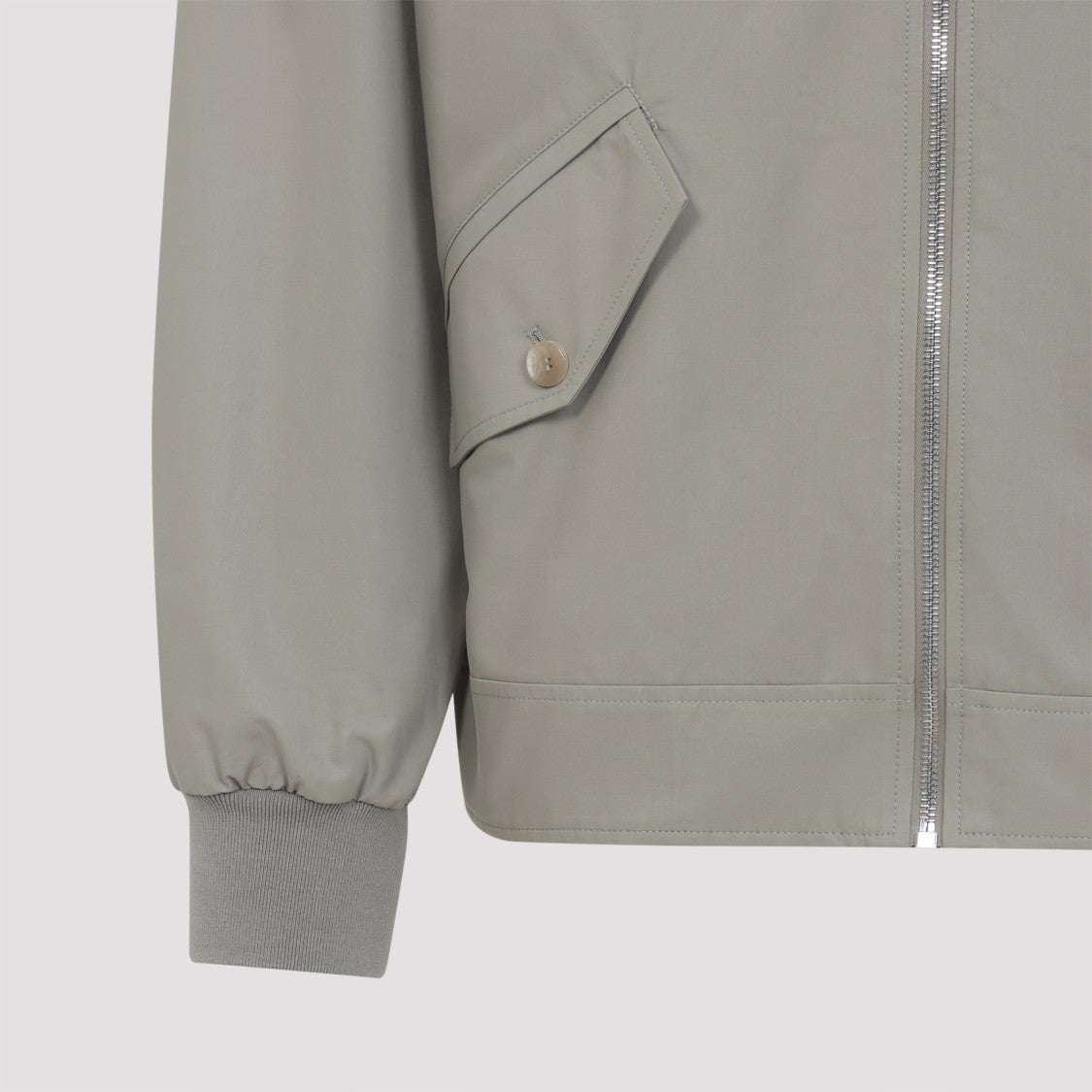 Givenchy Light Grey And Black Contrast Jacket