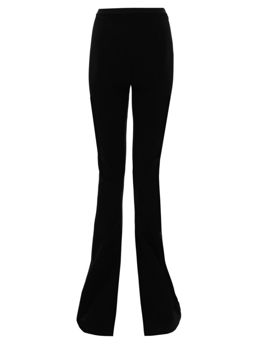 Rick Owens X Lilies Carmen Viscose Blend Flared Leggings
