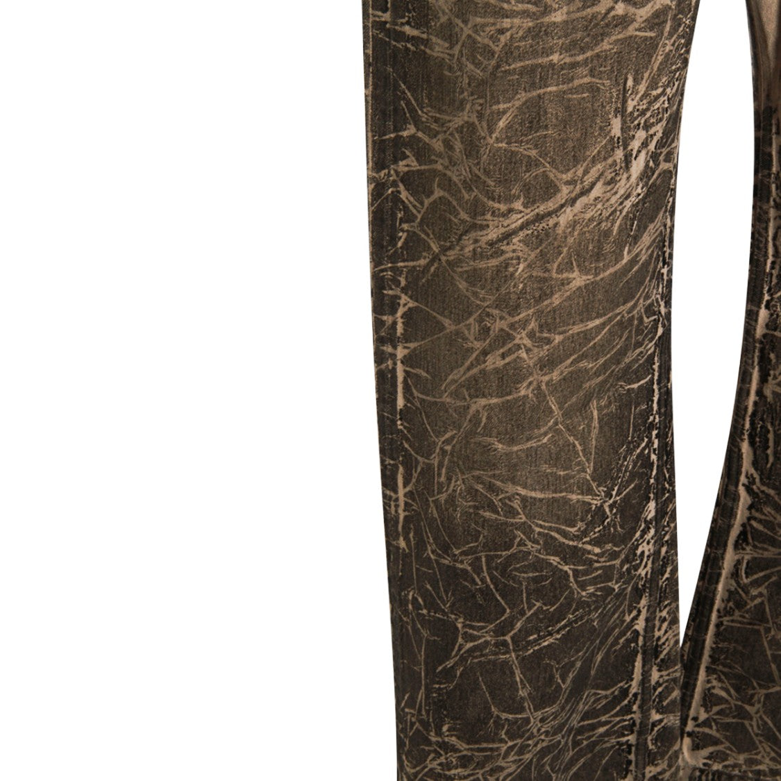 Drkshdw By Rick Owens Washed Black Cotton Geth Jeans