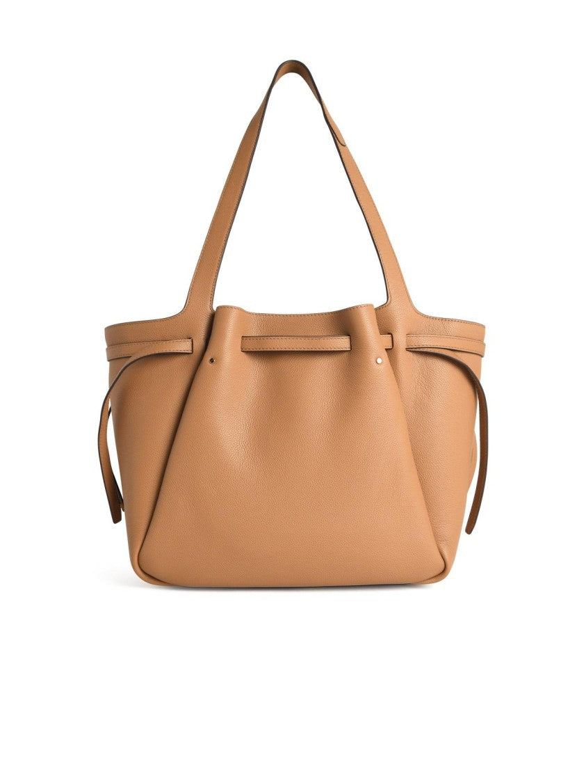 Tory Burch 'Shopping Romy' 'Tiramisu' Beige Leather Bag