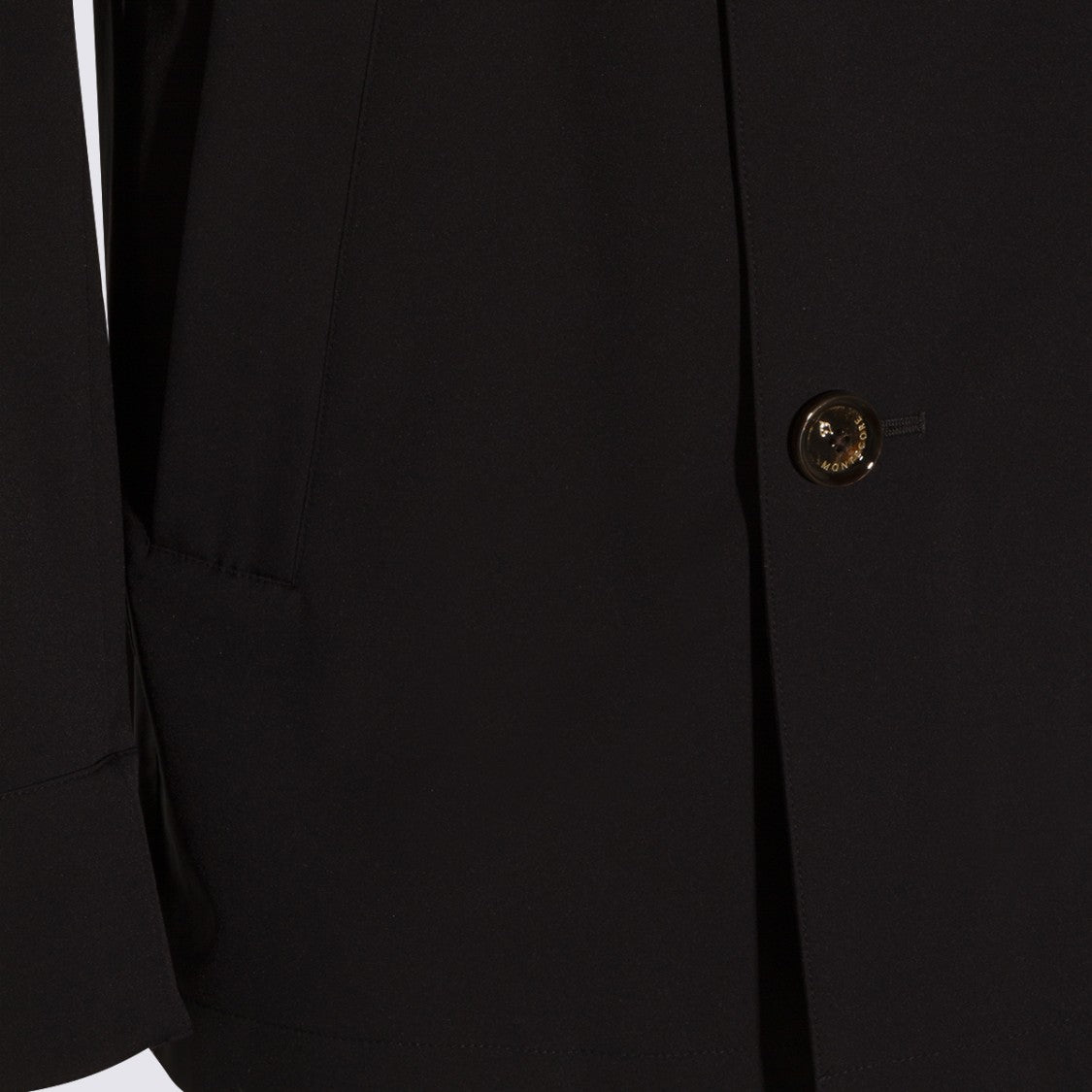 Montecore Double-Breasted Tailored Coat With Hidden Hood
