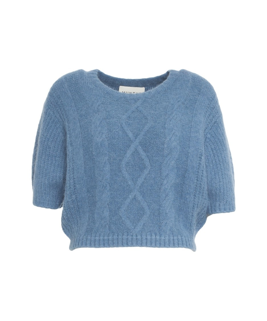 Munthe Loline' Cable Knit Sweater