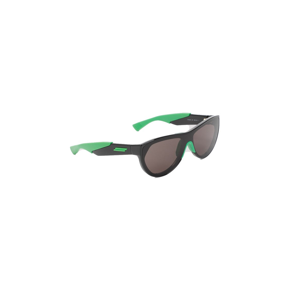 Bottega Veneta Black And Green Acetate Sunglasses