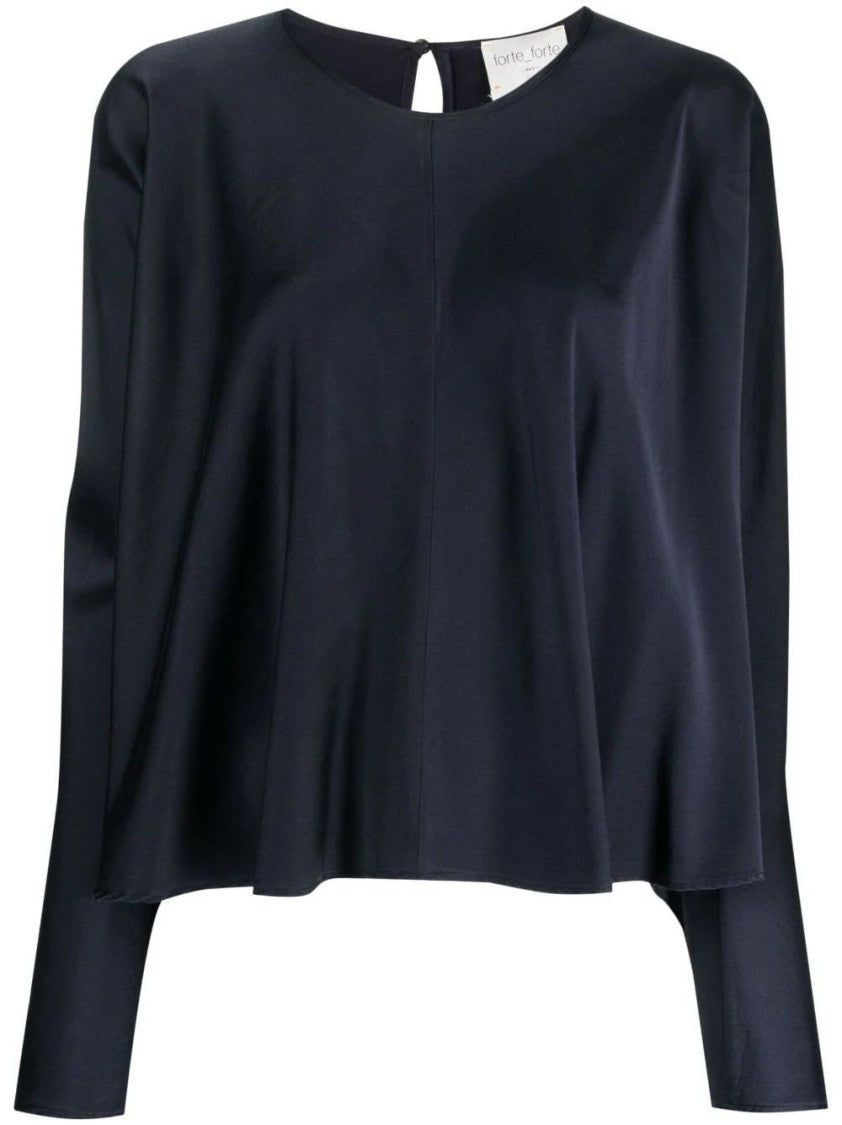 Forte Forte Stretch Heavy Roundneck Blouse
