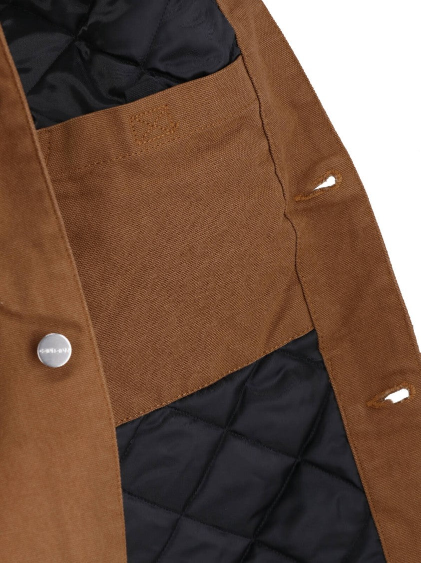 Carhartt Wip Brown Og Michigan Cotton Jacket