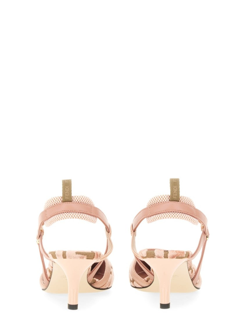 Fendi "Hummingbird Lite" Slingback Shoe