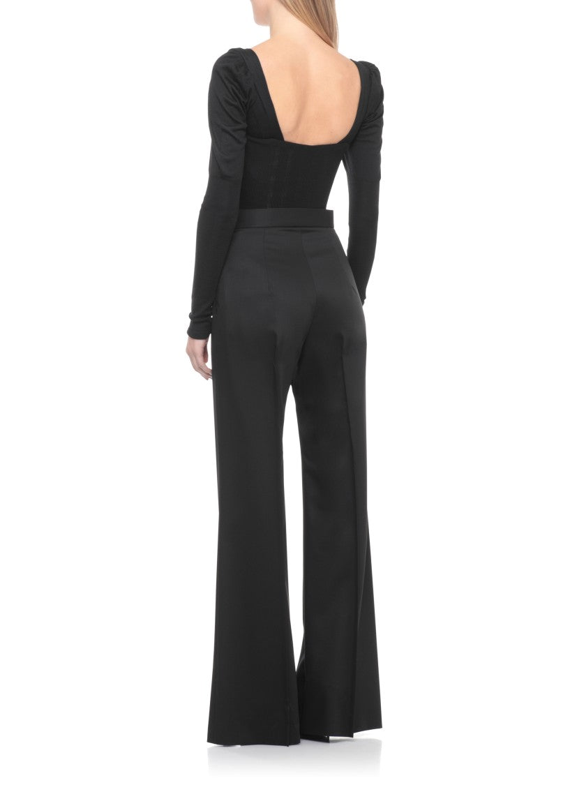 Vivienne Westwood Black Bea Corset Cardi Sweater