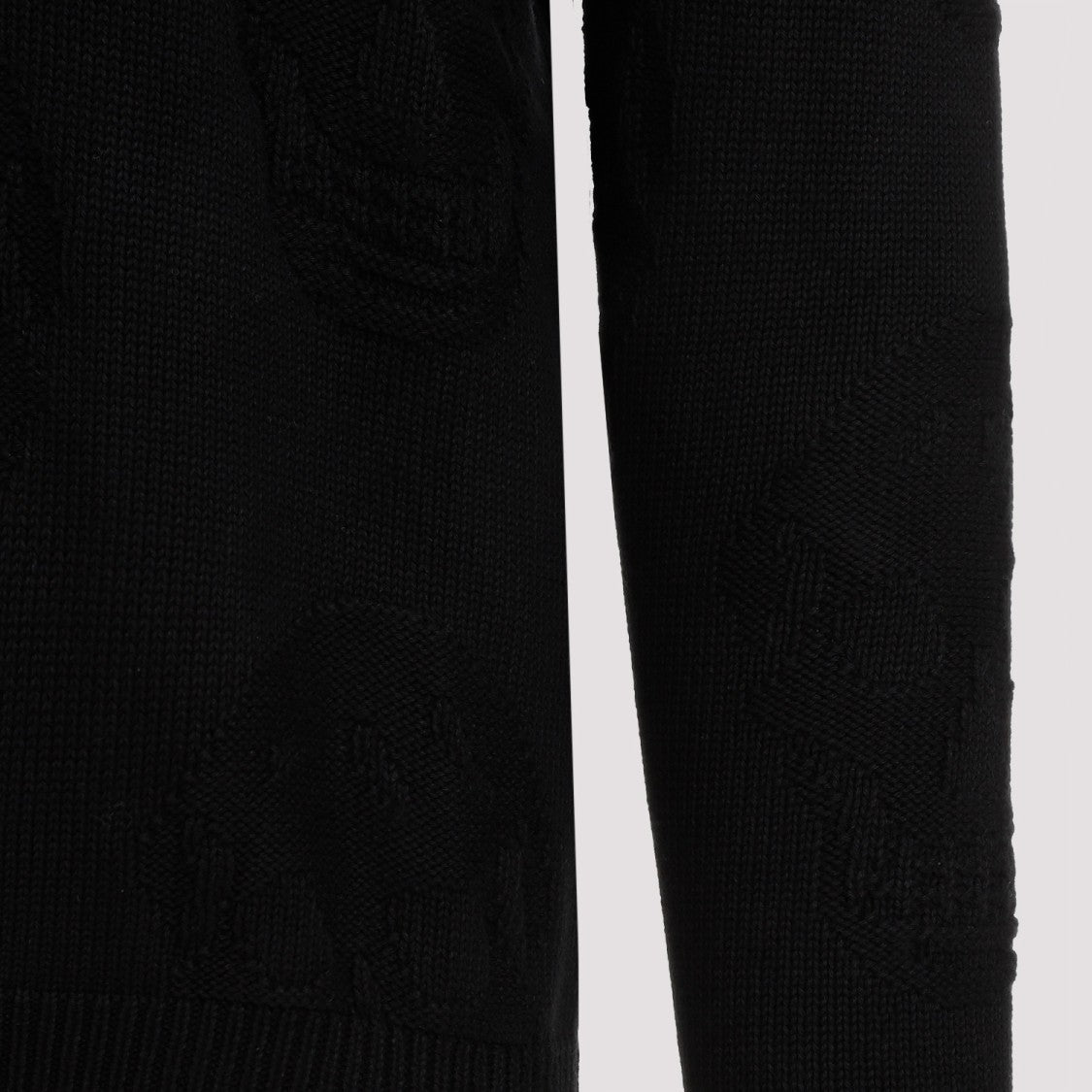 Alexander Mcqueen Black Cotton Pullover