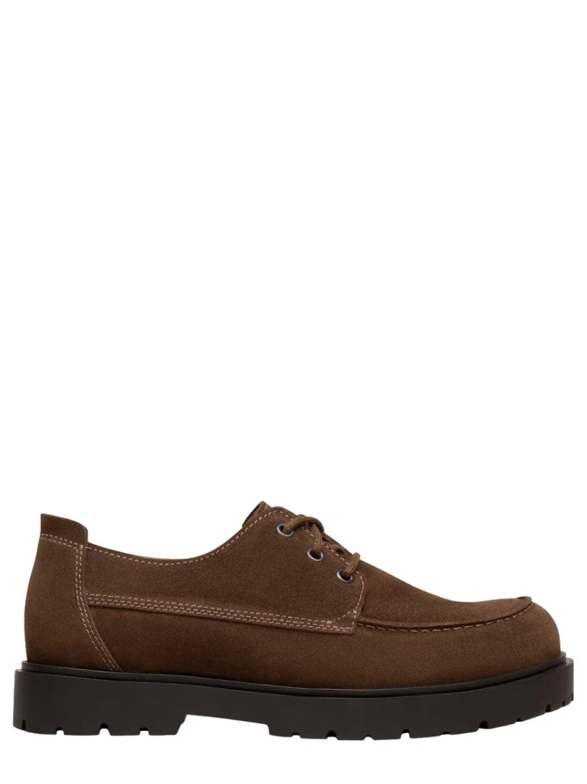 Birkenstock Brown Highwood Lace Low Moccasin Style Shoe