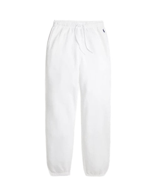 Polo Ralph Lauren Slim Fit Fleece Trousers With Elastic Waistband And Tailored Cuffs