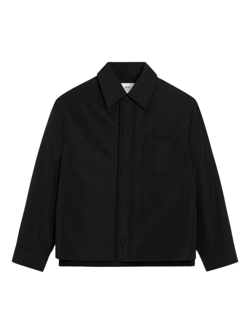 Ami Paris Padded Black Casual Jacket